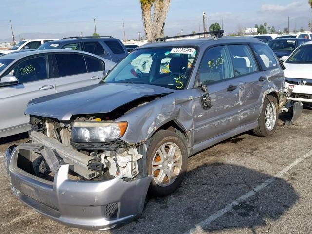 JF1SG66688H715128 - 2008 SUBARU FORESTER S 银色 照片 2