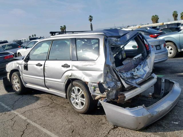 JF1SG66688H715128 - 2008 SUBARU FORESTER S 银色 照片 3