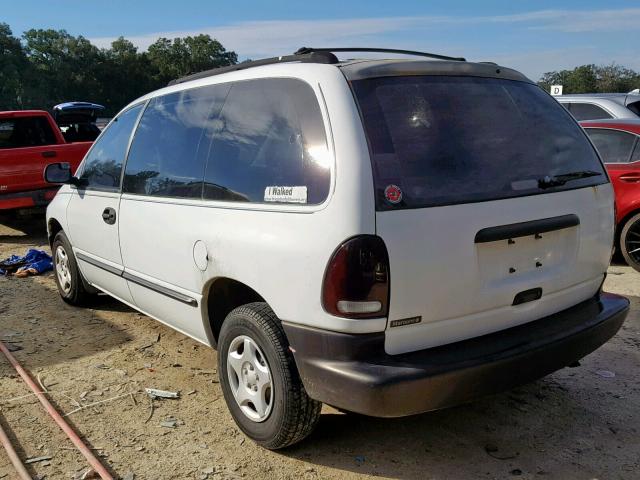 2B4GP25G0YR585933 - 2000 DODGE CARAVAN WHITE photo 3