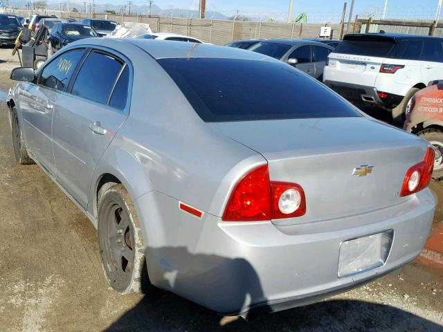 1G1ZH57B99F187763 - 2009 CHEVROLET MALIBU 1LT SILVER photo 3