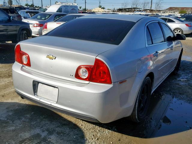 1G1ZH57B99F187763 - 2009 CHEVROLET MALIBU 1LT SILVER photo 4