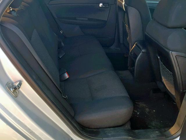 1G1ZH57B99F187763 - 2009 CHEVROLET MALIBU 1LT SILVER photo 6