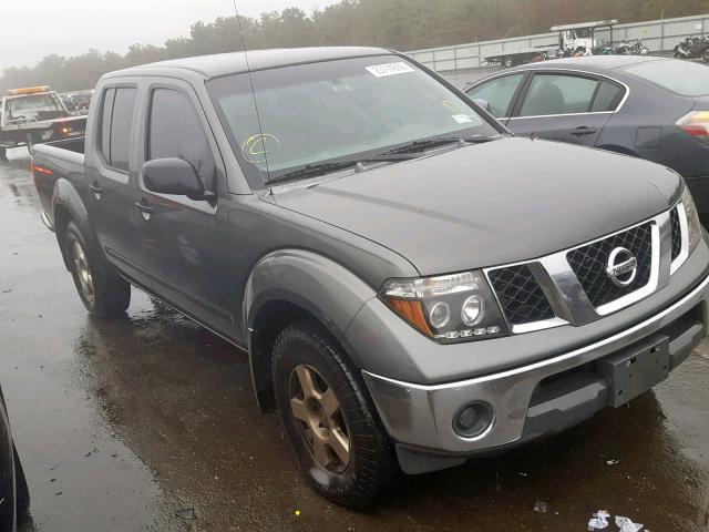 1N6AD07WX7C457472 - 2007 NISSAN FRONTIER C GRAY photo 1