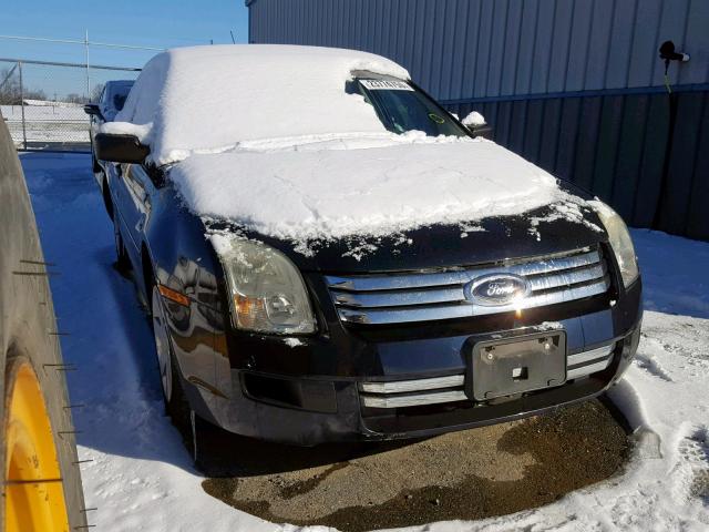 3FAHP06Z18R262549 - 2008 FORD FUSION S BLACK photo 1