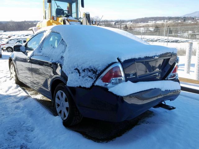 3FAHP06Z18R262549 - 2008 FORD FUSION S BLACK photo 3