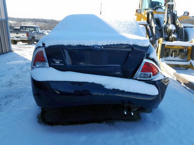 3FAHP06Z18R262549 - 2008 FORD FUSION S BLACK photo 9