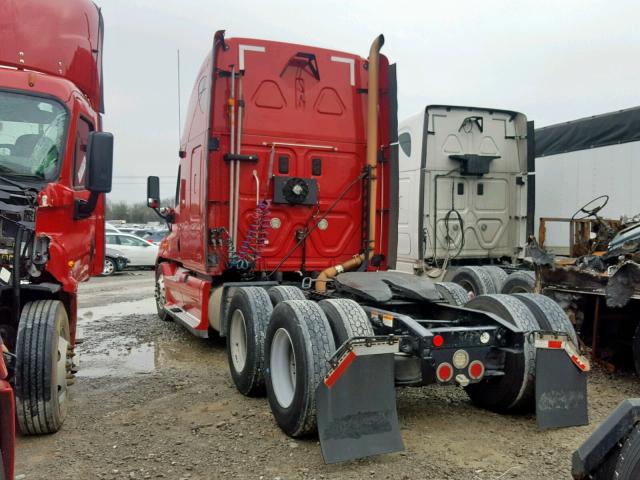 1FUJGLBG2CLBD8760 - 2012 FREIGHTLINER CASCADIA 1 RED photo 3