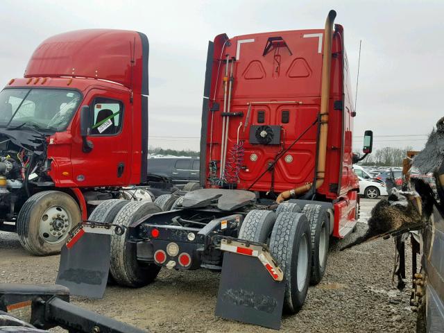 1FUJGLBG2CLBD8760 - 2012 FREIGHTLINER CASCADIA 1 RED photo 4