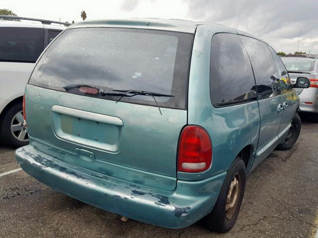 2B4FP25B7VR267352 - 1997 DODGE CARAVAN BLUE photo 4