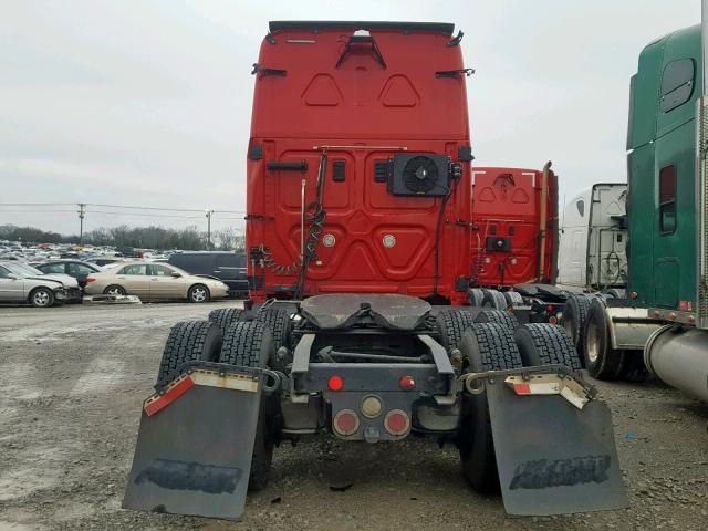 1FUJGLBG1DLFD5149 - 2013 FREIGHTLINER CASCADIA 1 RED photo 6