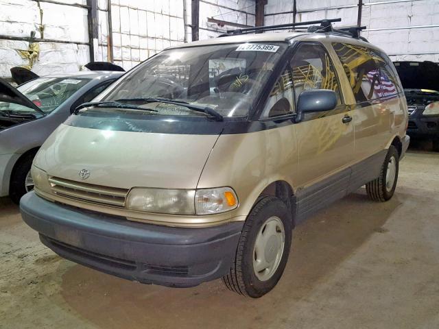 JT3AC24S1S1050040 - 1995 TOYOTA PREVIA LE BEIGE photo 2