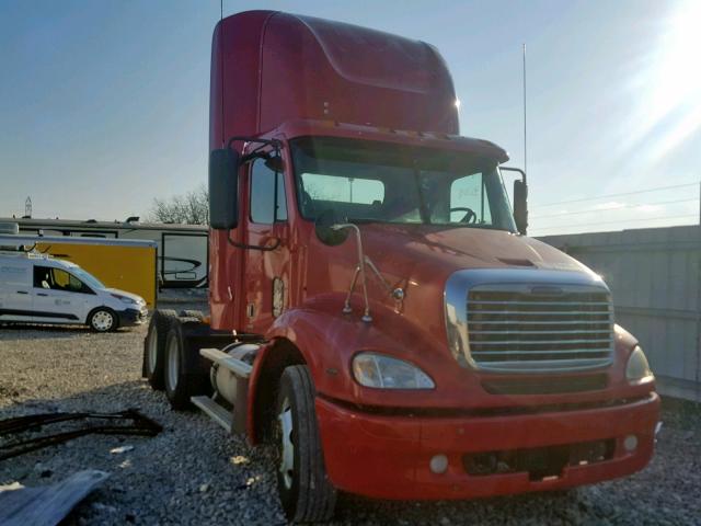 1FUJF0CV47LX21000 - 2007 FREIGHTLINER COLUMBIA 1 RED photo 1