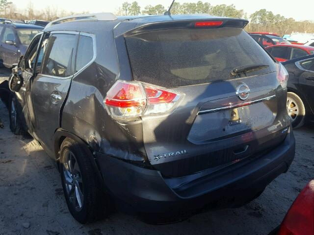 JN8BT27T4HW040123 - 2017 NISSAN ROGUE GRAY photo 3