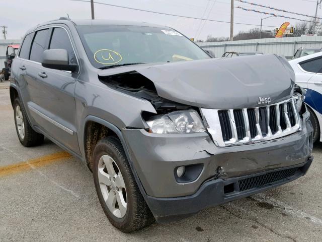 1C4RJEAG0CC129064 - 2012 JEEP GRAND CHER GRAY photo 1