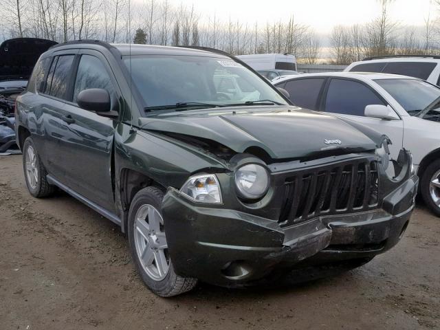 1J8FF47W47D166169 - 2007 JEEP COMPASS GREEN photo 1