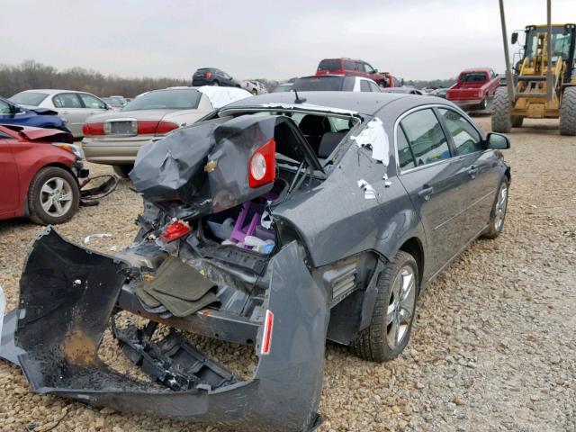 1G1ZH57B58F154922 - 2008 CHEVROLET MALIBU 1LT GRAY photo 4