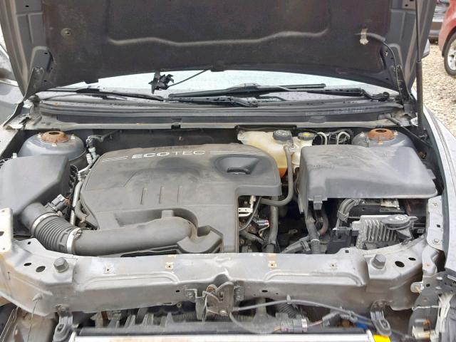 1G1ZH57B58F154922 - 2008 CHEVROLET MALIBU 1LT GRAY photo 7