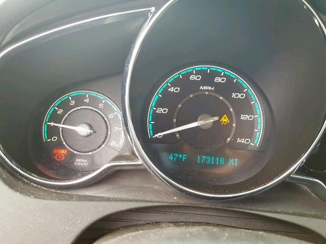 1G1ZH57B58F154922 - 2008 CHEVROLET MALIBU 1LT GRAY photo 8