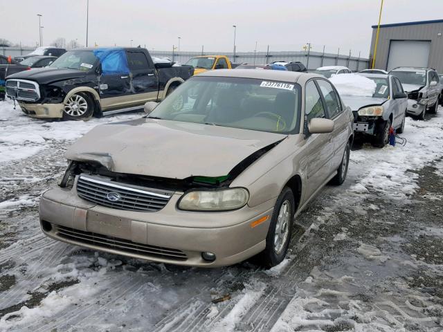 1G1NE52M4X6163111 - 1999 CHEVROLET MALIBU LS BEIGE photo 2