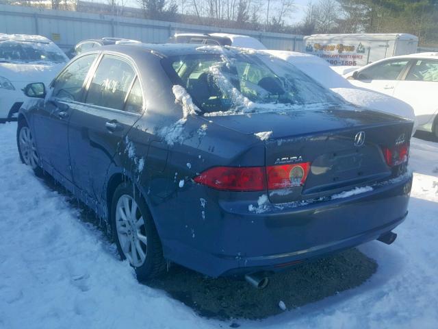 JH4CL96887C020445 - 2007 ACURA TSX GRAY photo 3