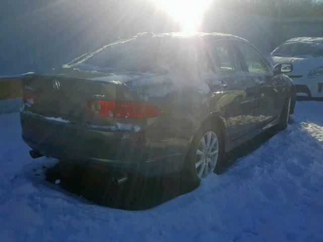 JH4CL96887C020445 - 2007 ACURA TSX GRAY photo 4