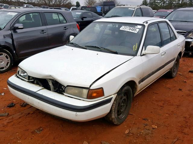 JM1BG2267R0730227 - 1994 MAZDA PROTEGE LX WHITE photo 2