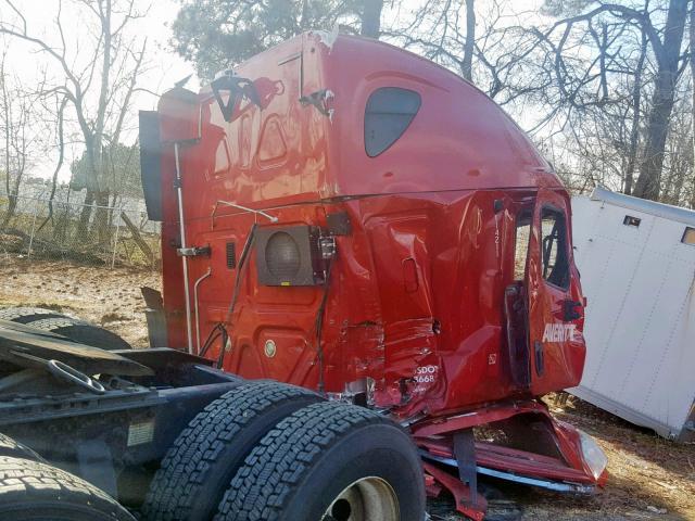 1FUJGLBGXDLFD5182 - 2013 FREIGHTLINER CASCADIA 1 RED photo 4