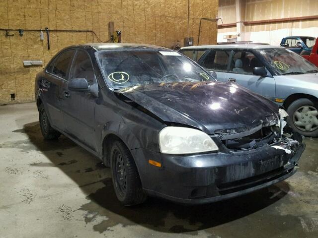 KL5JD56Z76K339630 - 2006 SUZUKI FORENZA BLACK photo 1