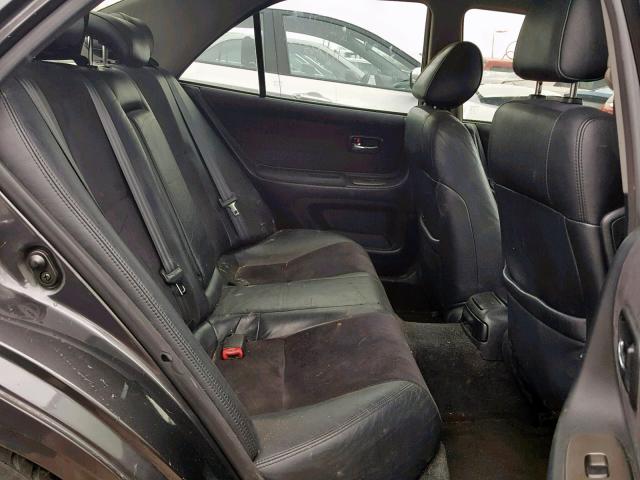 JTHBD182610019984 - 2001 LEXUS IS 300 GRAY photo 6