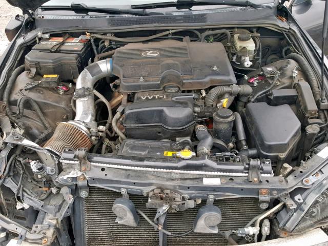 JTHBD182610019984 - 2001 LEXUS IS 300 GRAY photo 7