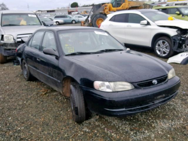 1NXBR12E3YZ372834 - 2000 TOYOTA COROLLA VE BLACK photo 1