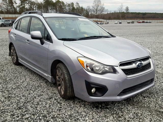 JF1GPAL60DH827185 - 2013 SUBARU IMPREZA SP SILVER photo 1