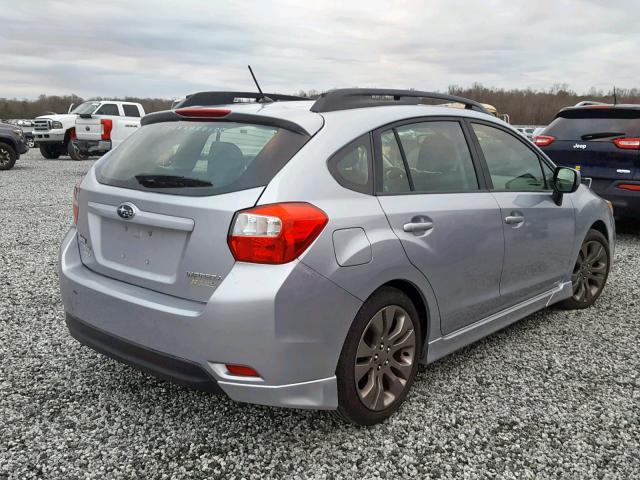 JF1GPAL60DH827185 - 2013 SUBARU IMPREZA SP SILVER photo 4