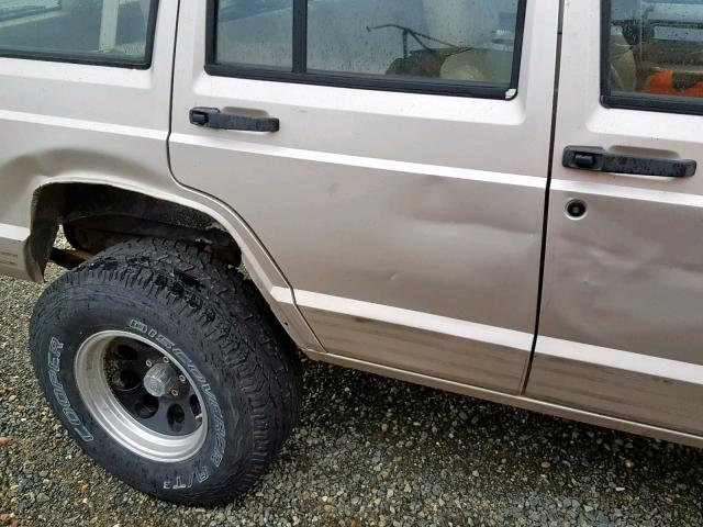 1J4FJ78S8SL599103 - 1995 JEEP CHEROKEE C GRAY photo 9