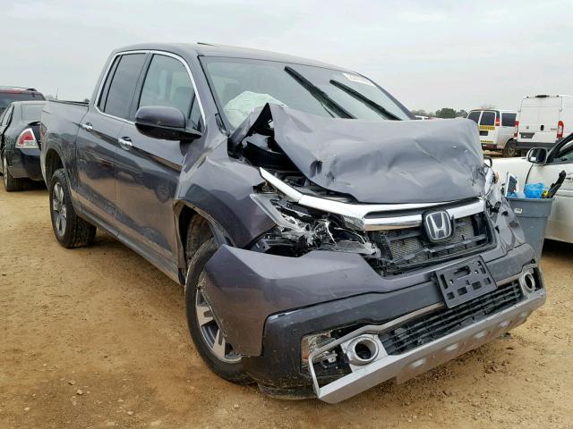 5FPYK3F76HB001175 - 2017 HONDA RIDGELINE GRAY photo 1