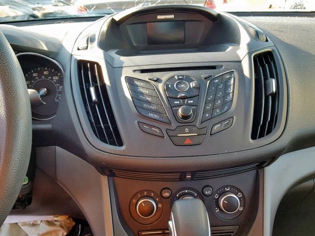 1FMCU0F73EUC30214 - 2014 FORD ESCAPE S BLUE photo 9