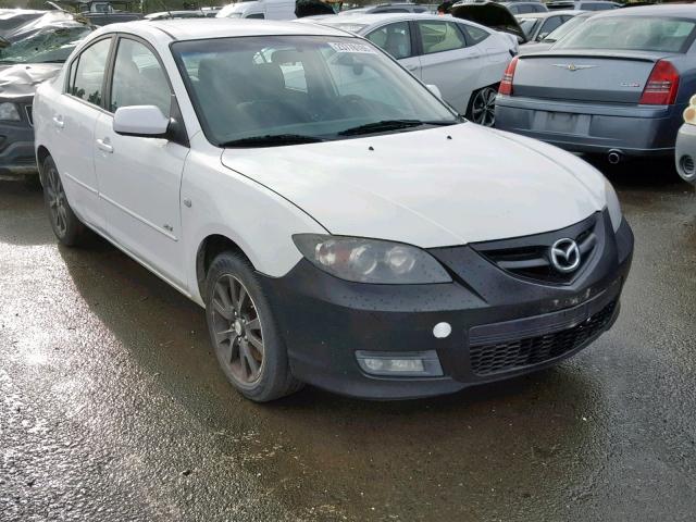 JM1BK123671611817 - 2007 MAZDA 3 S WHITE photo 1