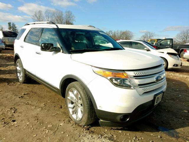 1FMHK8F87BGA04920 - 2011 FORD EXPLORER L WHITE photo 1