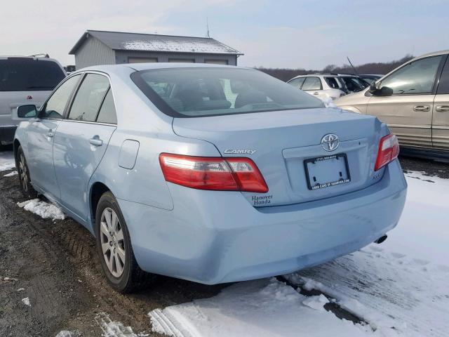 4T1BE46K59U911520 - 2009 TOYOTA CAMRY BASE BLUE photo 3