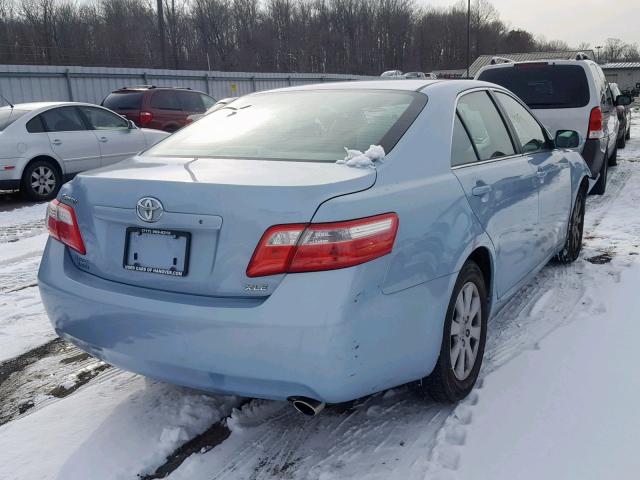 4T1BE46K59U911520 - 2009 TOYOTA CAMRY BASE BLUE photo 4