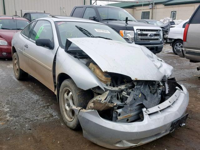 1G1JF12F437253675 - 2003 CHEVROLET CAVALIER L SILVER photo 1