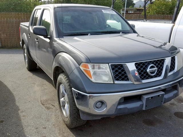 1N6AD07U47C441167 - 2007 NISSAN FRONTIER C CHARCOAL photo 1