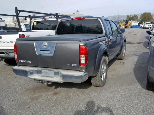 1N6AD07U47C441167 - 2007 NISSAN FRONTIER C CHARCOAL photo 4