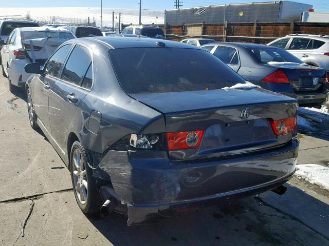 JH4CL96837C012124 - 2007 ACURA TSX CHARCOAL photo 9