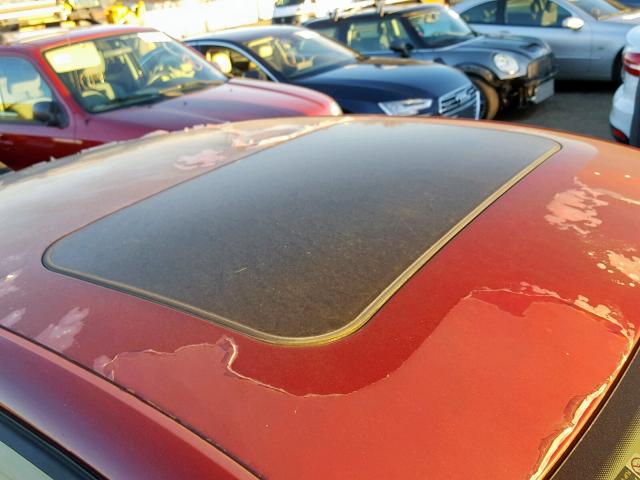 WVWBH63BX1P019570 - 2001 VOLKSWAGEN PASSAT GLX 红色 照片 9