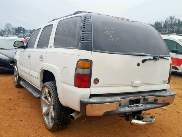 1GNEC13Z14J250674 - 2004 CHEVROLET TAHOE C150 WHITE photo 3