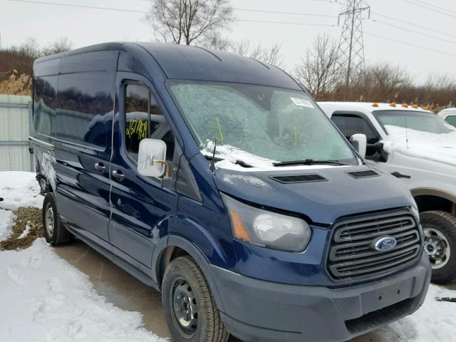 1FTNE1CG1FKA69492 - 2015 FORD TRANSIT T- 蓝色 照片 1