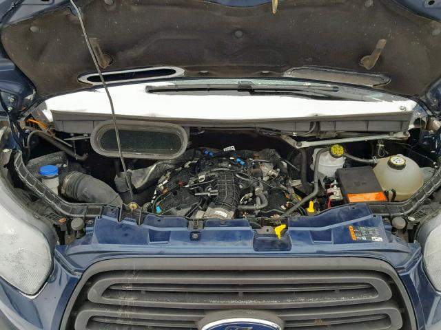 1FTNE1CG1FKA69492 - 2015 FORD TRANSIT T- 蓝色 照片 7