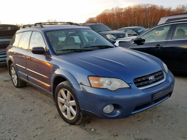 4S4BP61C277317758 - 2007 SUBARU LEGACY OUT BLUE photo 1