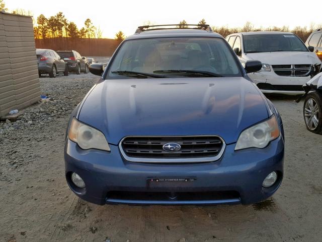 4S4BP61C277317758 - 2007 SUBARU LEGACY OUT BLUE photo 9